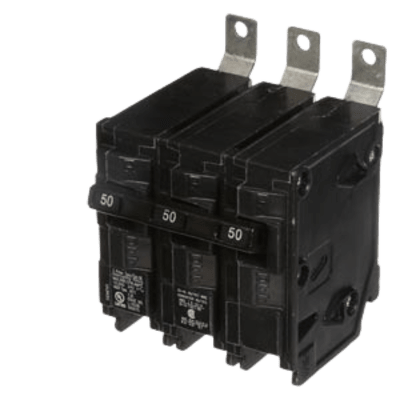 B350 - Interruptor Automático / 3 Polos / 50 A / 10 kA / Termomagnético / Montaje en Tablero / 120-240 V AC