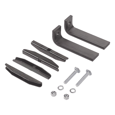 LFKB - Kit de Accesorios para Fijación Vertical de Escalerilla / Acero Calibre 12 / Espesor 9.5 mm / Peso 3.26 lb (1.47 kg) / RAL 9005