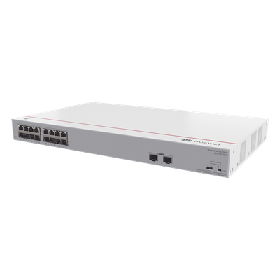 S110-16LP2SR - Switch Gigabit No Administrable PoE / 16 Puertos 10/100/1000 Mbps PoE+ / 2 Puertos SFP Uplink / 124W / 36 Gbps