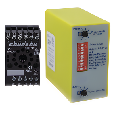 10-MATRIX-IIS-1224 - Sensor de Masa Mono Canal / Ideal para Automatización de Barreras Vehiculares