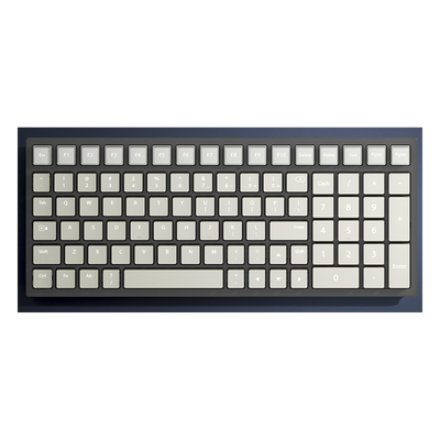 SUNMI-POS-KEYBOARD - Teclado Comercial / 89 Teclas / Diseño Chiclet / 16 Teclas Programables / IP55 / USB Tipo-C / 11.8 mm