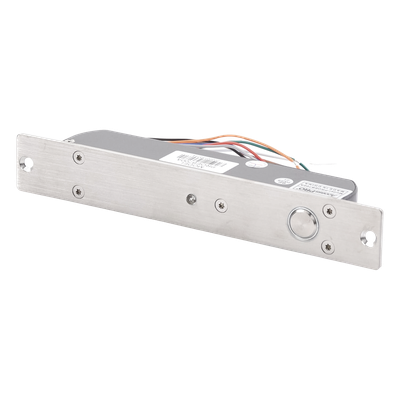 PROEB-700A - Cerradura de Perno Eléctrico / 2000 kg de Fuerza de Sujeción / Fail Safe / Sensor de Puerta NC/NO/COM / Retardo 0-9 s / 12 VCC
