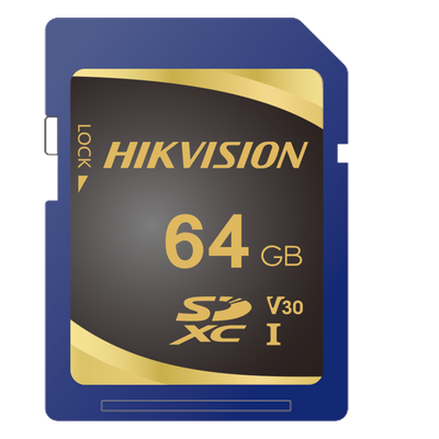 HS-SD-P10/64G - Memoria SD Clase 10 de 64 GB / Especializada Para Videovigilancia