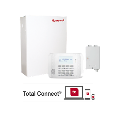 VISTA-48/62RF4G - Kit de alarma / Panel Vista-48LA / Teclado alfanumérico / Receptor inalámbrico serie 5800 / Comunicador celular LTE