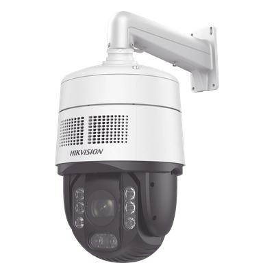DS-2DE7A432IWG-EB/SL - Cámara Domo PTZ IP / 4 Megapixel / 32X Zoom Óptico / IR 200 m (656.2 ft) / Alerta Audible y Luz Estroboscópica 100 m (328.1 ft) / AcuSense / Autoseguimiento 2.0 / IP67 / IK10 / Hi-PoE