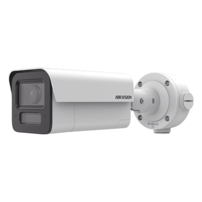 IDS-2CD5T47G2/V-XS(4MM) - Cámara Bala IP / 4 Megapixel / Lente 4 mm / IR EXIR 80 m (262.5 ft) / Analíticos IA 80 m (262.5 ft) / Audio Bidireccional / IP67 / IK10 / WDR 120 dB