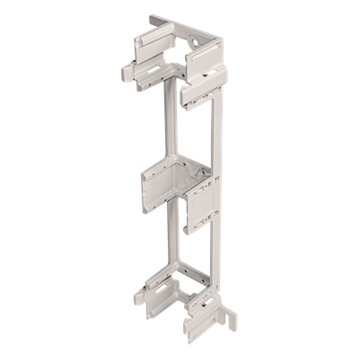 S89D - Bracket para Montaje de Regleta / Cat 5e / 22-26 AWG / 6 Conectores 25 Pares / VoIP y Gigabit Ethernet