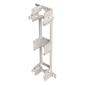 S89D - Bracket para Montaje de Regleta / Cat 5e / 22-26 AWG / 6 Conectores 25 Pares / VoIP y Gigabit Ethernet