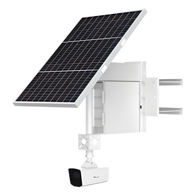 SP111/S90B36 - Cámara Solar 4G con IA LPR / 4 Megapixel / Visión Nocturna 20 m (65.6 ft) / Batería 9 Días / IP67 / Montaje para Poste