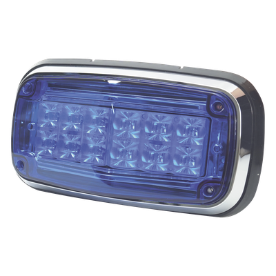 XT1885B - Luz de Advertencia LED / 12 LEDs / 11 Patrones de Destello / IP67 / 12-30 VCC / 170 x 134 x 64.5 mm