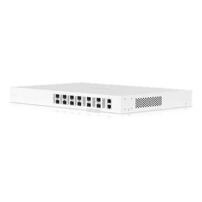 UISP-FIBER-OLT-XGS - OLT de Fibra / 8 Puertos XGS/XG/GPON / 10 Gbps Full-Duplex / 4 Uplinks SFP28 25G / 2,048 Suscriptores / Rack 1U