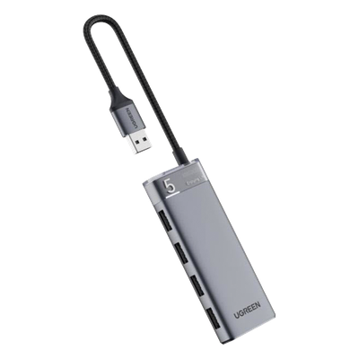 15548 - Ugreen 15548 hub de interfaz USB 3.2 Gen 1 (3.1 Gen 1) Type-A 5000 Mbit/s