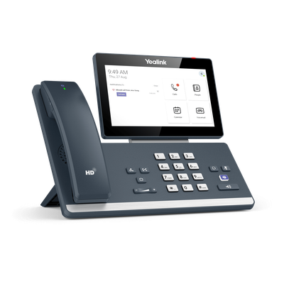 MP58-WH-E2-TEAMS - Teléfono IP Empresarial / Pantalla Táctil 7 Pulgadas / Bluetooth 5.2 / Wi-Fi Dual Band / PoE / Microsoft Teams Nativo