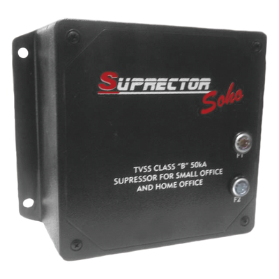 SOHO/220 - Supresor de Transientes Clase B / 2 Fases 4 Hilos / 220 Vca / 50 kA / Atenuación EMI/RFI 55 dB / IP64 / Diseño Interior Compacto