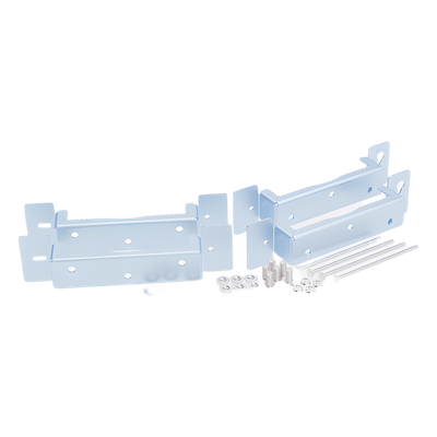 GBPMOUNT - Montaje para Poste / Acero Galvanizado / Compatible con Gabinetes GBP01-04 / Instalación en Pared o Poste