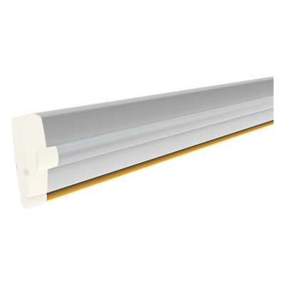 803XA-0050 - Mástil de Aluminio para Barrera / 4 m (13.1 ft) / 90 x 35 mm / Blanco / LED Rojo/Verde