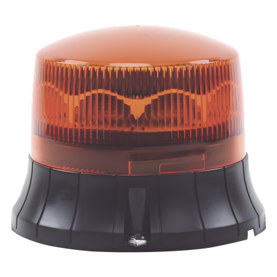 XP-1535-A - Burbuja LED Giratoria / Ámbar / 9 LEDs / 12-30 VCC / IP65 / Montaje Permanente