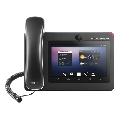 GXV-3370 - Teléfono IP GrandStream Empresarial para Videoconferencias con Android 7, 16 lineas, procesador 4 nucleos
