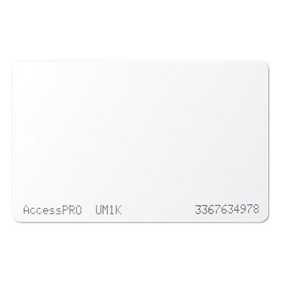 ACCESS-DUAL-UM - Tarjeta Dual / UHF 900MHz EPC Gen2 / MIFARE 13.56MHz 1K / ISO PVC 85.6x54x1mm / 3.37x2.13x0.04in