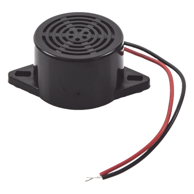 SF-BUZZER - Zumbador para Chapas y Contrachapas / 85 dB / 12 Vcc / 400 Hz / 2.5 cm