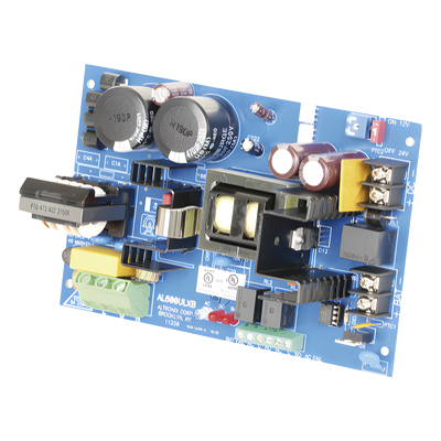 AL-600-ULX-B - Fuente de Alimentación / Salida Única 12/24 Vcc / 6 A / Entrada 115 Vca / Supervisión por Relé / Operación -20°C a 70°C