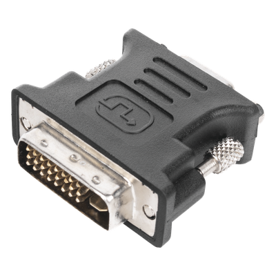 DVI-VGA - Adaptador DVI / Macho a VGA Hembra / 1080p / Conectores Chapados en Oro