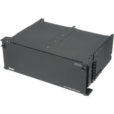FLEX4U06 - Panel de Distribución de Fibra Óptica / 4 UR / 12 Cassettes HD Flex por UR / 144 Fibras por UR / 19.69' (6.5 pies) Ancho