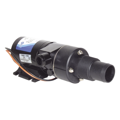 18590-2092 - Bomba maceradora de 12 Vcd para manguera de entrada con orificio de 38 mm (1½”), manguera de descarga con orificio de 25 mm (1”)