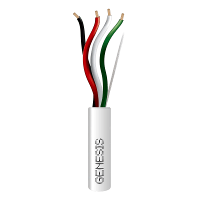 5474-5501 - Cable para Bocina / 4x16 AWG / 152 m (500 ft) / Libre de Oxígeno / Riser / Blanco