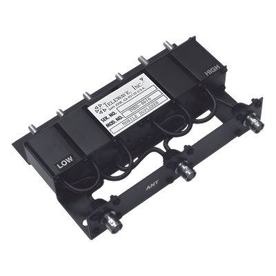 TMND-8616 - Duplexer Móvil / 806-869 MHz / 6 Resonadores / 50 W / 70 dB Aislamiento / 5-10 MHz Separación / 1.25 x 6.0 x 6.5 in