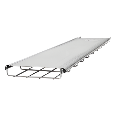 MG-50-153EZ - Charola de Cableado con Tapa Automática / 3 m (9.8 ft) de Longitud / 200 mm de Ancho / Calibre 20 / Acabado Galvanizado Electro-Zinc