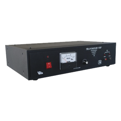 TV10-B/4 - Transmisor de TV / 10 W RMS / VHF Canales 2-13 / Ajuste Frontal 0-10 W / RCA A/V / 50Ω UHF / 110-220 VAC