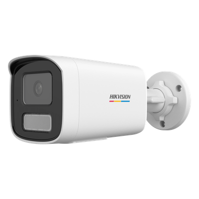 DS-2CD1T47G3-LIUF - Cámara Bala IP / 4 Megapixel / Dual Light 50 m (164 ft) / ColorVu 3.0 / WDR 120 dB / AcuSense Lite / PoE / IP67