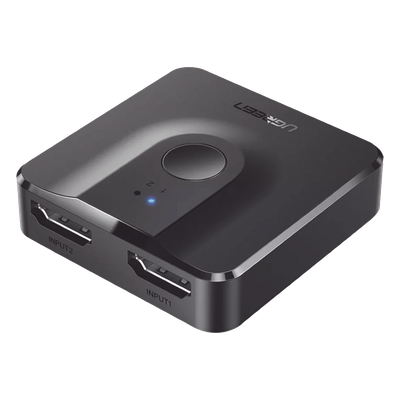 50966 - Switch HDMI Bidireccional / 4K 60Hz / HDR / 3D / Dolby Atmos / Metal / Sin Alimentación Externa