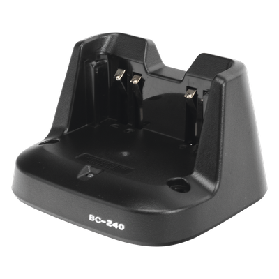 TXBC240 - Cargador de escritorio / Baterías Li-Ion 2250 mAh / Carga rápida 2.2 h / 120 VCA 60 Hz / 800 mA
