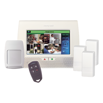L7000-PK - Panel LYNX Touch 7000 / pantalla táctil de 7 pulgadas a color / Wi-Fi, GSM y Ethernet / automatización Z-Wave / kit con sensores
