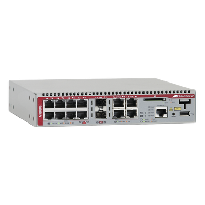 AT-AR3050S-10 - Firewall de Nueva Generación / 2 Puertos WAN Gigabit Combo SFP/RJ45 / 8 Puertos LAN Gigabit / Procesador Quad-Core 800 MHz / Controlador Wireless AWC 5 APs