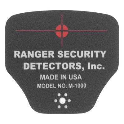 RANGERSTICKER - Sticker para Detector de Seguridad / Resistencia Térmica 60°C / 140°F / Instalación Fácil / Diseño Discreto