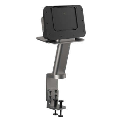 CPAD-TABLE-STAND - Soporte Fijo para Mesa / Tablet / Quick Lock / Giro 180° / Cerradura Doble Seguridad / Banco de Energía / Mesas hasta 100 mm (3.9 in)