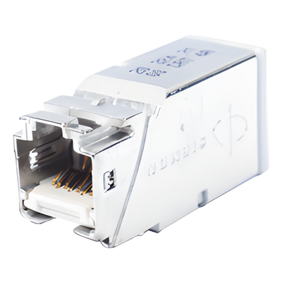 Z6A-SP - Conector Blindado para Patch Panel / Cat6A / 22-26 AWG / 19-inch Rack / -10 a 60 °C / 14 a 140 °F
