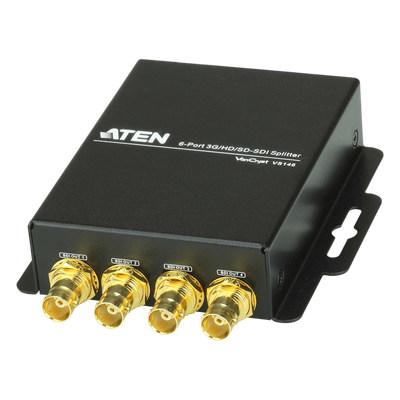 VS146 - Distribuidor 3G-SDI / 6 Puertos / 2.97 Gbps / Ecualización Automática / 300 m (984 pies)