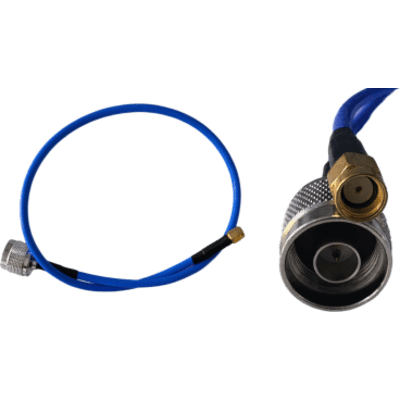 NP-142 - Jumper Coaxial RF / Ultra Baja Pérdida / DC - 6 GHz / N Macho a RPSMA / 50 cm (1.64 ft) / VSWR ≤1.25 / 50 Ohm