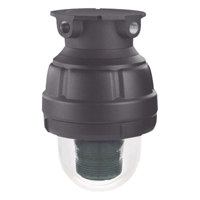 27XL-024-G-MOD - Luz de advertencia LED a prueba de explosiones, color Verde a 24 VCD Homologado UL y cUL para Clase I, División 1, Grupo C y D; Clase I, División 2, G