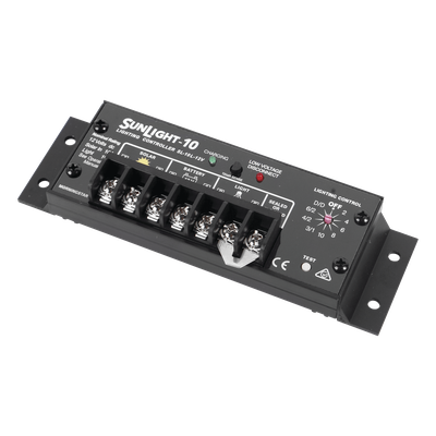 SL-10L-24V - Tempocontrolador Solar para Iluminación de Luz Mercurial, Estaciones de Autobús y Señalamientos 10 A, 24 Vcc.