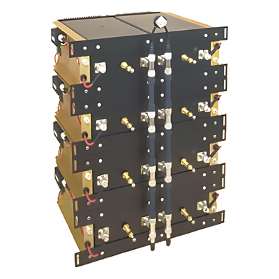 DB-8062-F5B - Combinador Decibel Products para Montaje en Rack 19", 851-869 MHz, 5 Canales, 150 kHz de Sep. a Tx-Tx, 150 Watt, N Hembras.