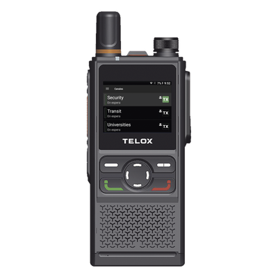 TE320-NXRADIO - Radio PoC 4G LTE / Doble SIM / IP67 / Audio 3 W / Batería 4000 mAh / Pantalla 2 Pulgadas / Botones Físicos Profesionales