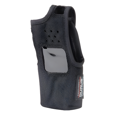 3121-B - Funda de Nylon, lazo-cinto, capuchón auto-adherible / botones y visor frontal / IC-F3021, IC-F3031, IC-F3230.