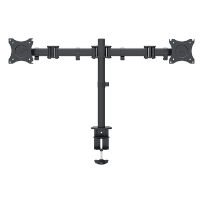 EPS710ED2 - Montaje de Escritorio articulado para 2 monitores de 13 a 27" / Soporta hasta 10 kg / Vesa 75 x 75 / 100 x 100 / Acero / Giro: 360°