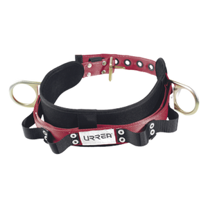 SYS-USC01-G - Cinturón de Seguridad para Liniero / Talla 44 / Neopreno Resistente / 4 Compartimentos / 2 Anillos Tipo D / ANSI A10.14 y Z359.1