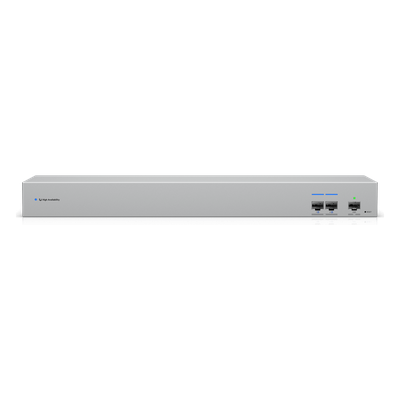 USW-WAN - Switch WAN Capa 2 / 3 Uplinks SFP+ 10G / 1 Puerto RJ45 GbE / 20 Gbps Switching / Alimentación CA Redundante / Rack 1U